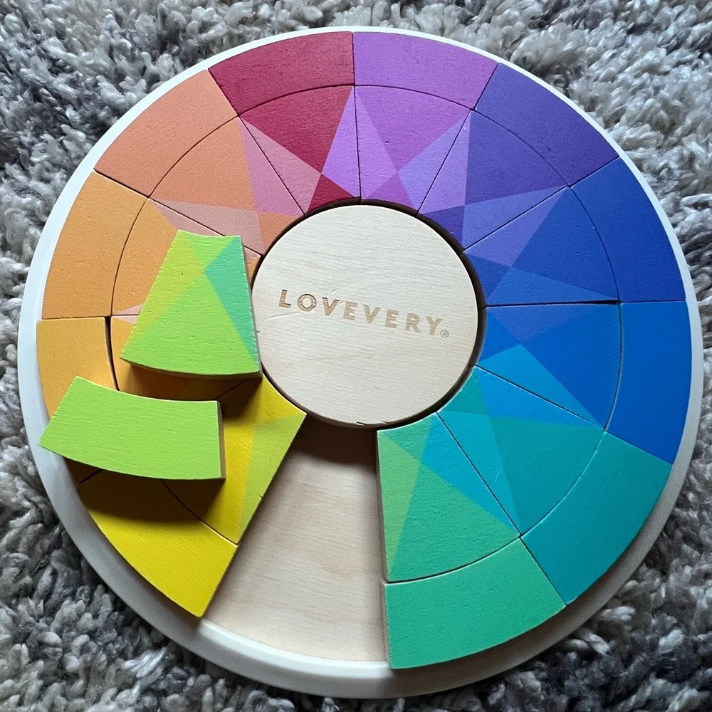 Lovevery Colorful Wooden Puzzle for Kids - Picture 6 of 6